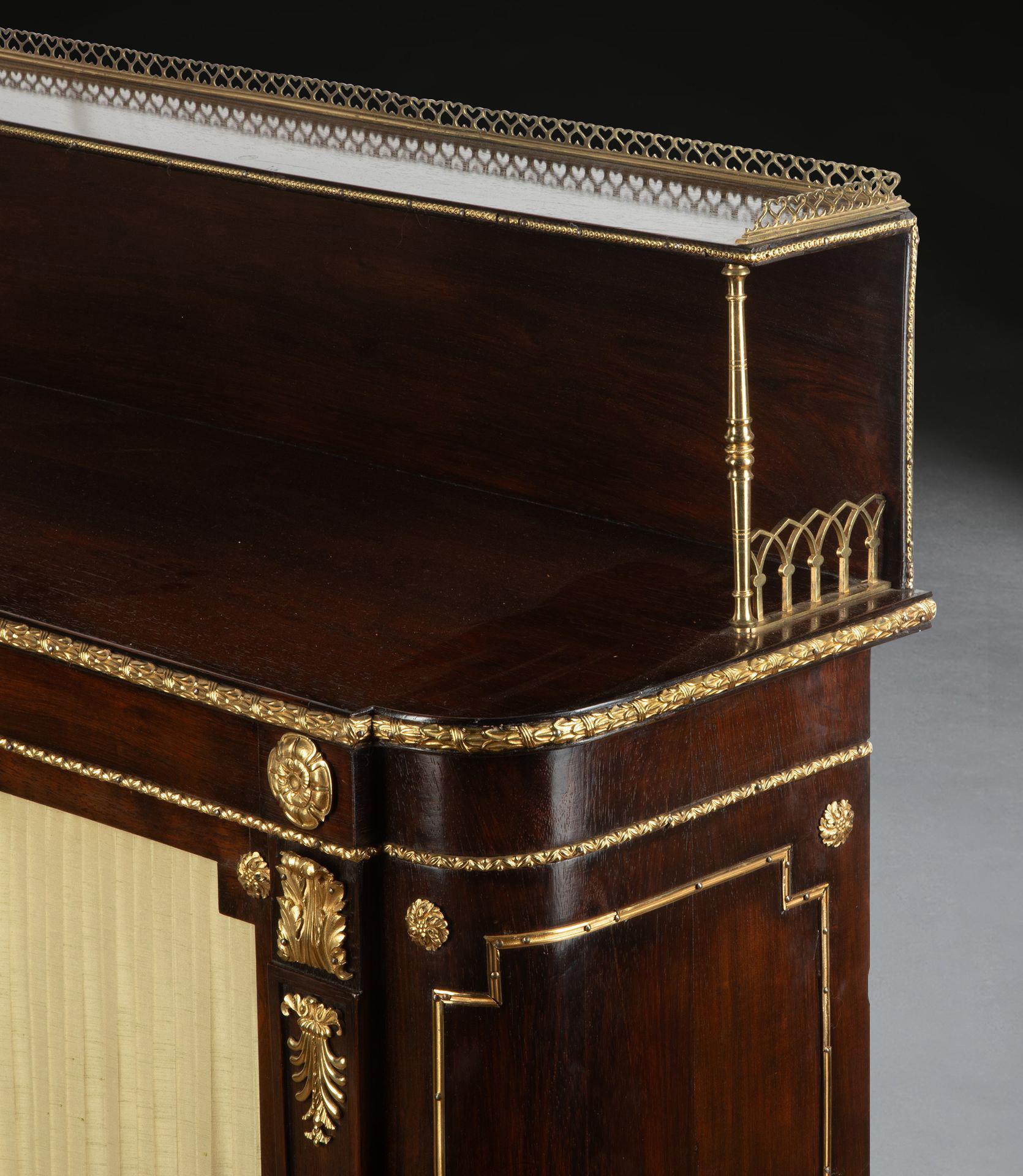 Early 19th Century Regency Rosewood Side Cabinet