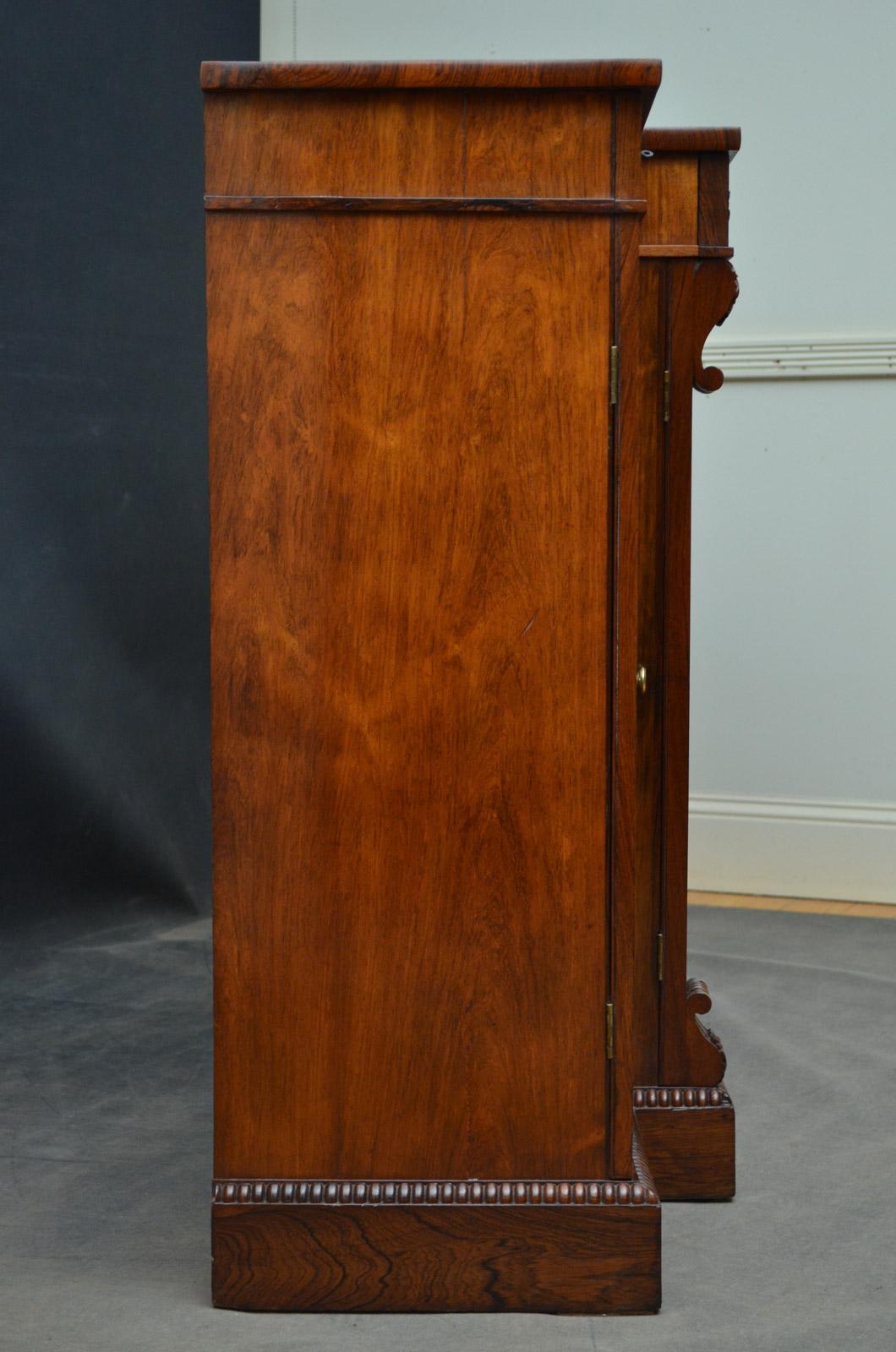 Regency Rosewood Sideboard 11