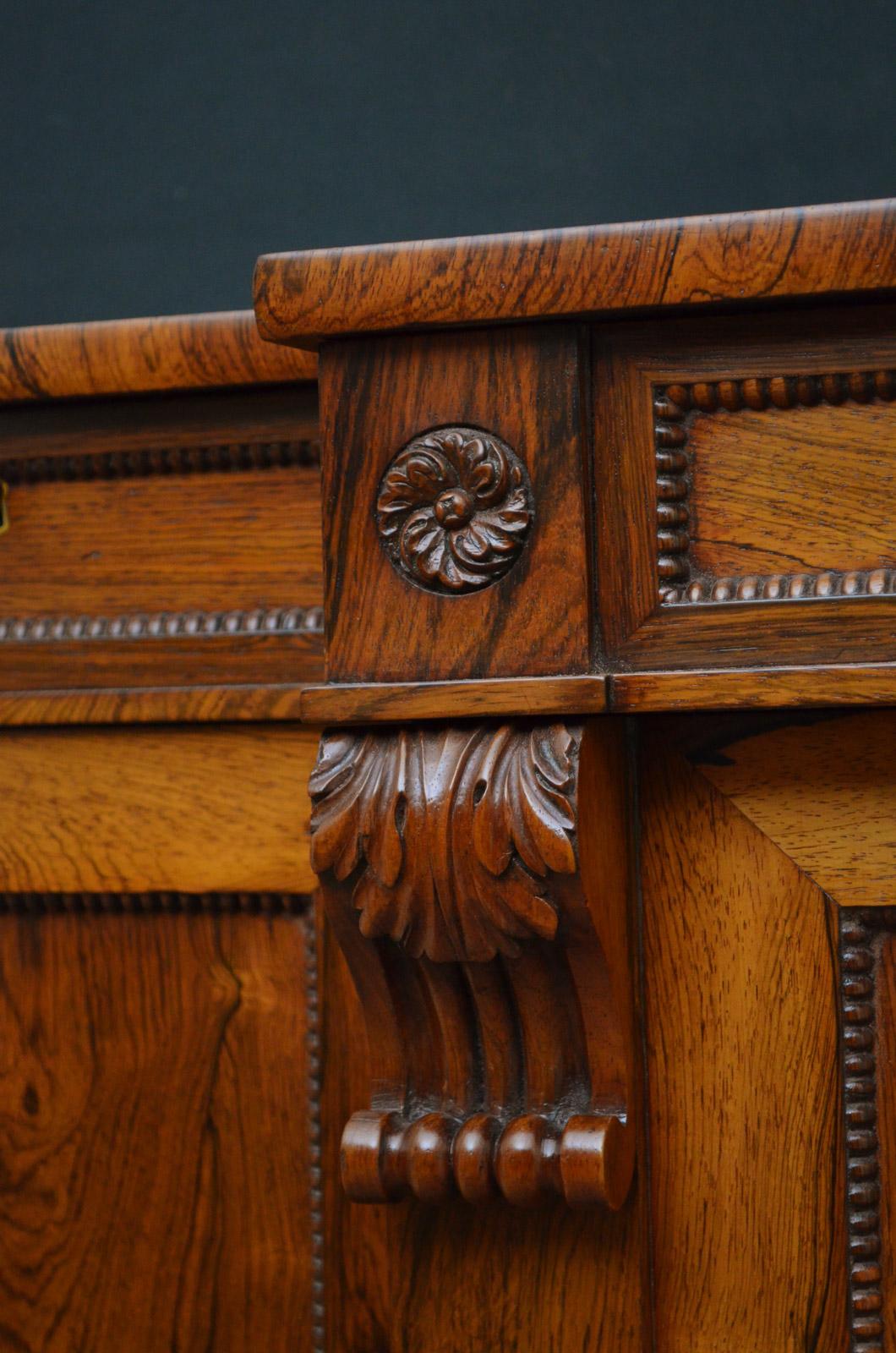 Regency Rosewood Sideboard 1