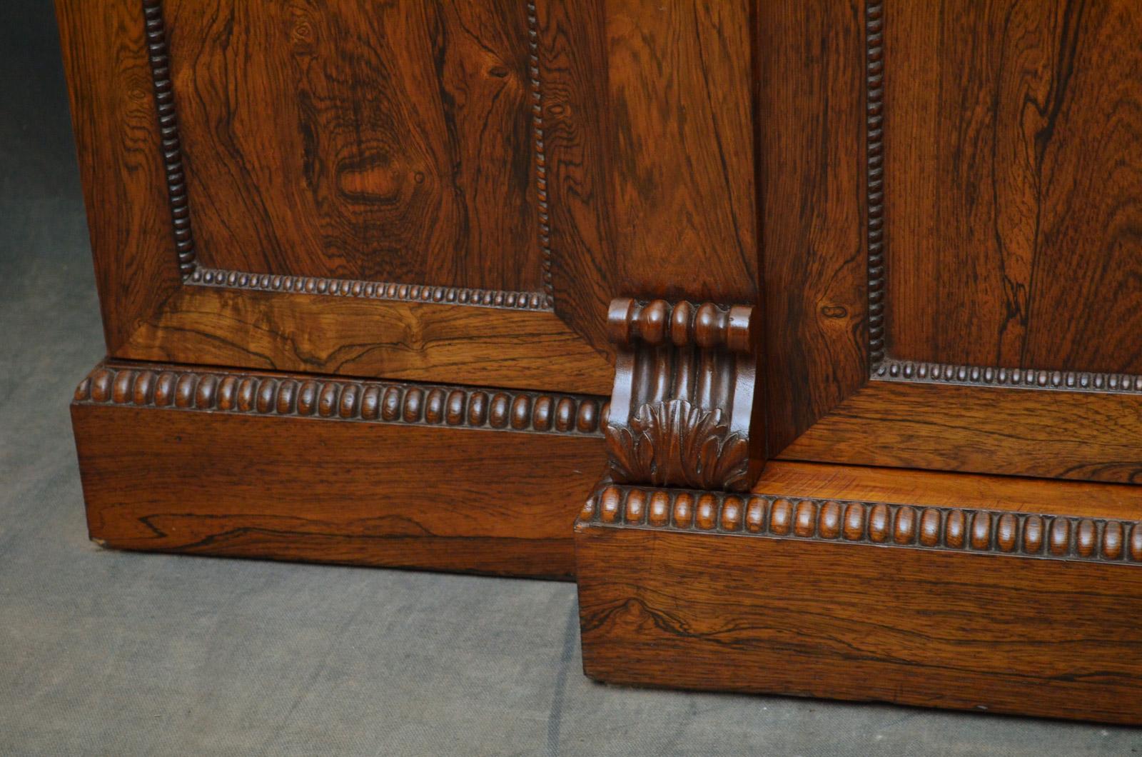 Regency Rosewood Sideboard 4