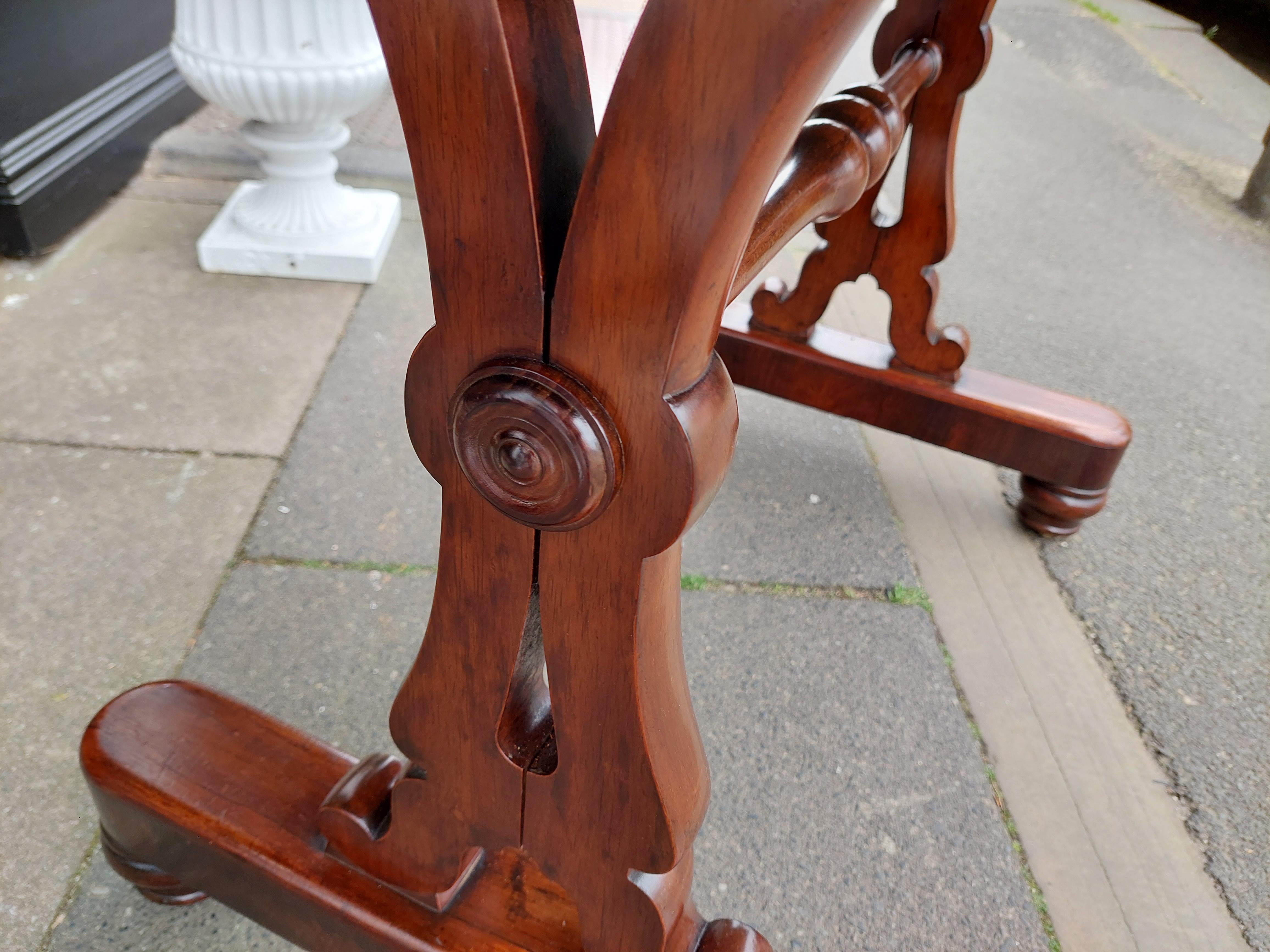 Regency Rosewood Sofa Table For Sale 2
