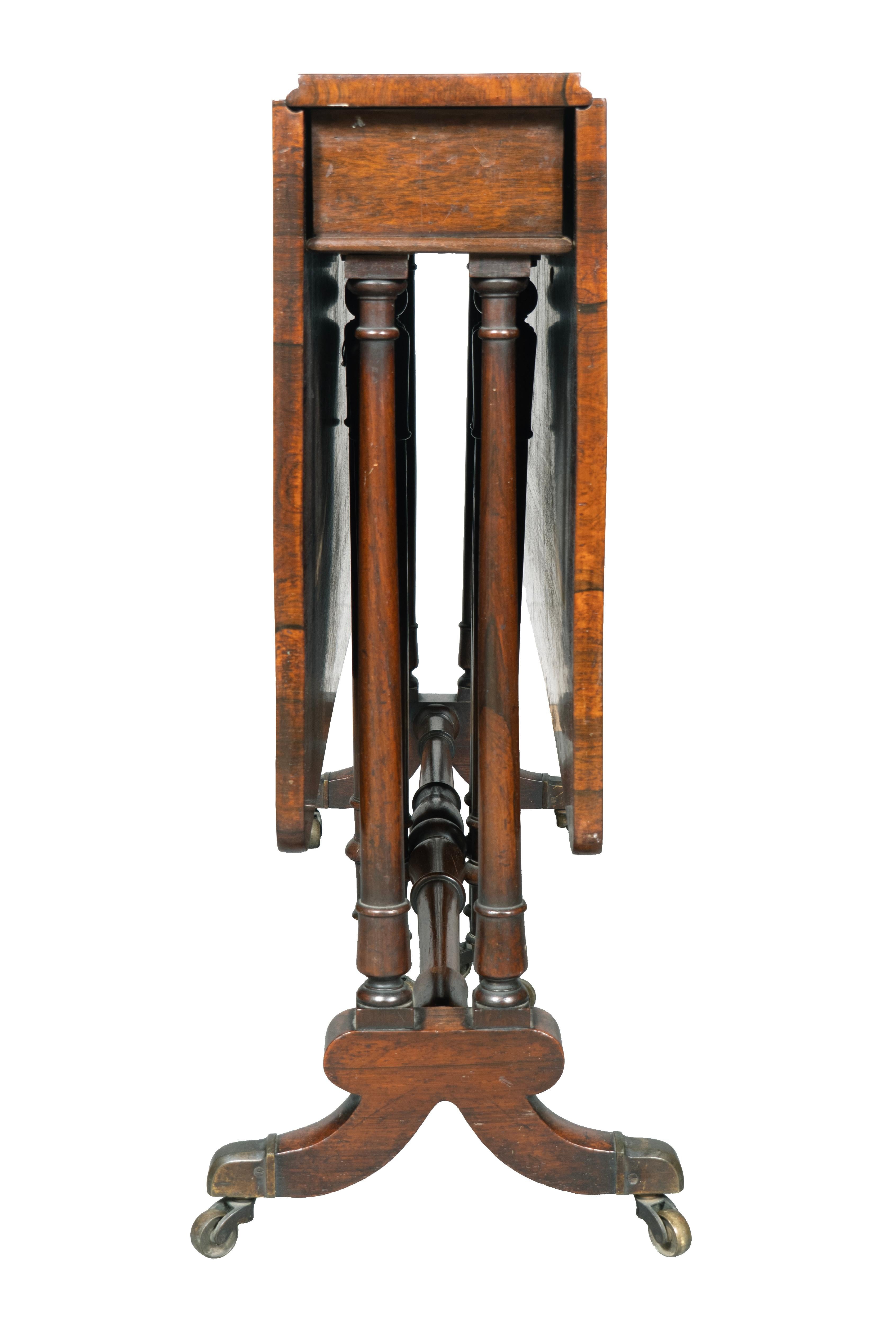 Regency Palisander Tisch Sunderland (Englisch) im Angebot
