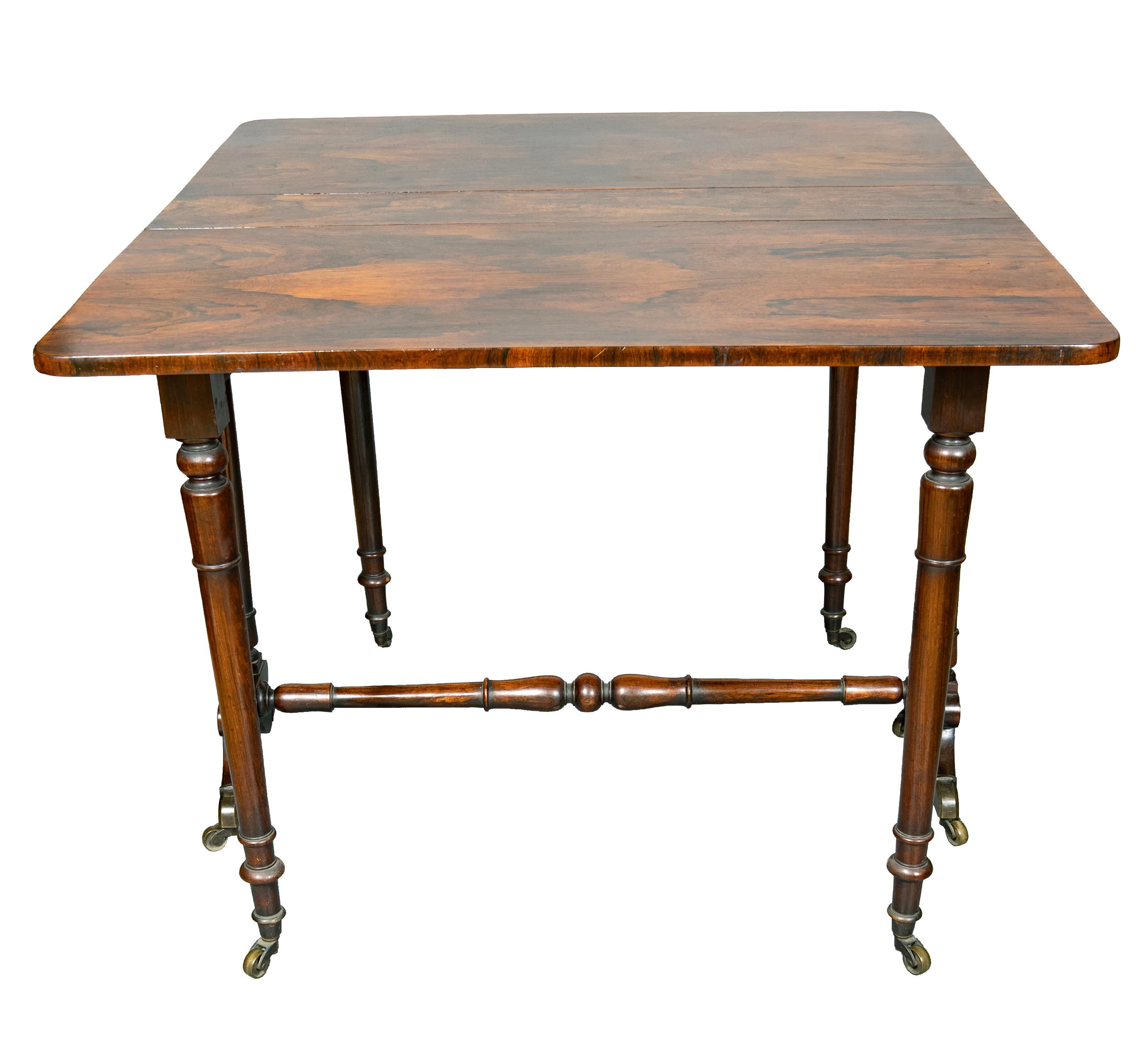 Regency Palisander Tisch Sunderland (Messing) im Angebot