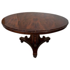 Regency Rosewood Tilt-Top Center Table