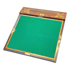 Scatola da scrittura Regency in palissandro