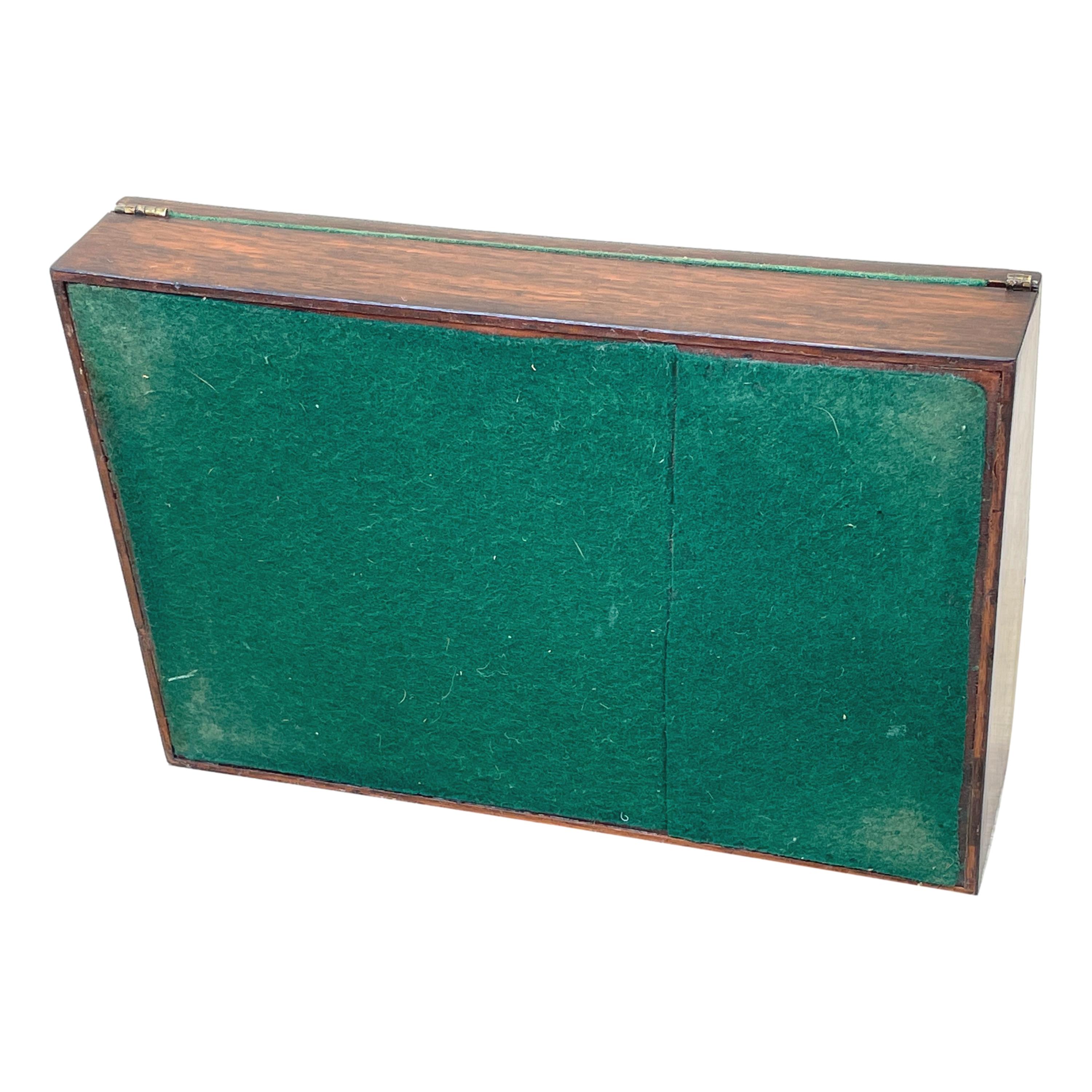 Regency-Schreibbox aus Palisanderholz im Angebot 2