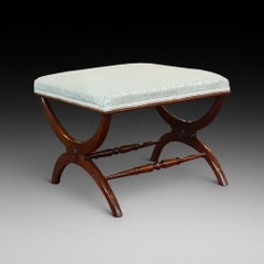 Regency Rosewood X-Stretchered Stool