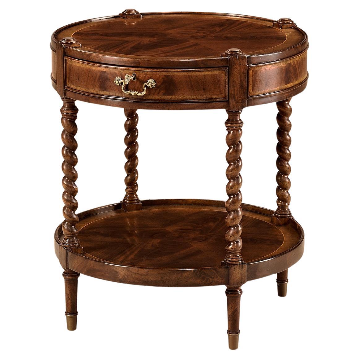 Regency Round Side Table