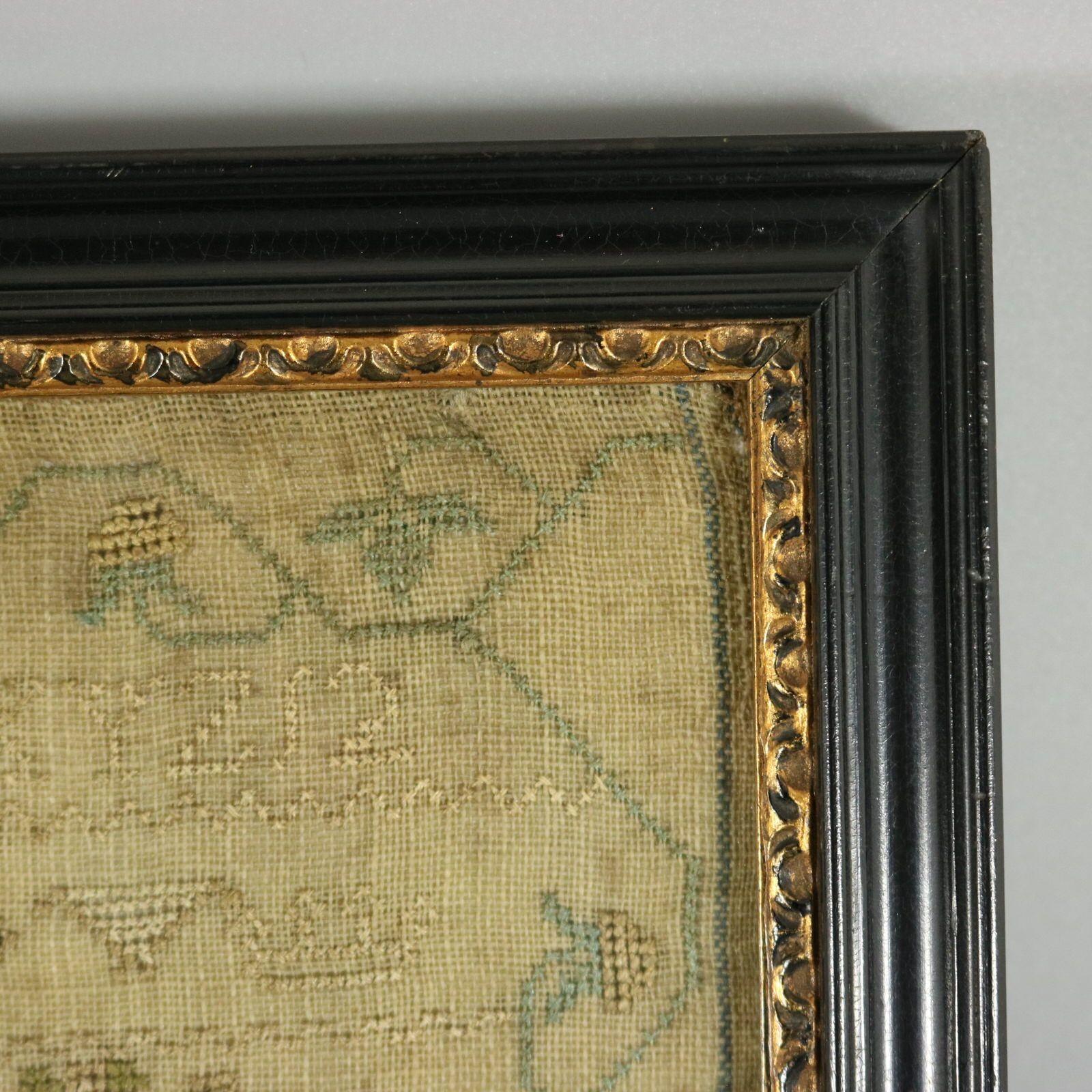 Regency Sampler, 1820, by Mary Bishop For Sale 7