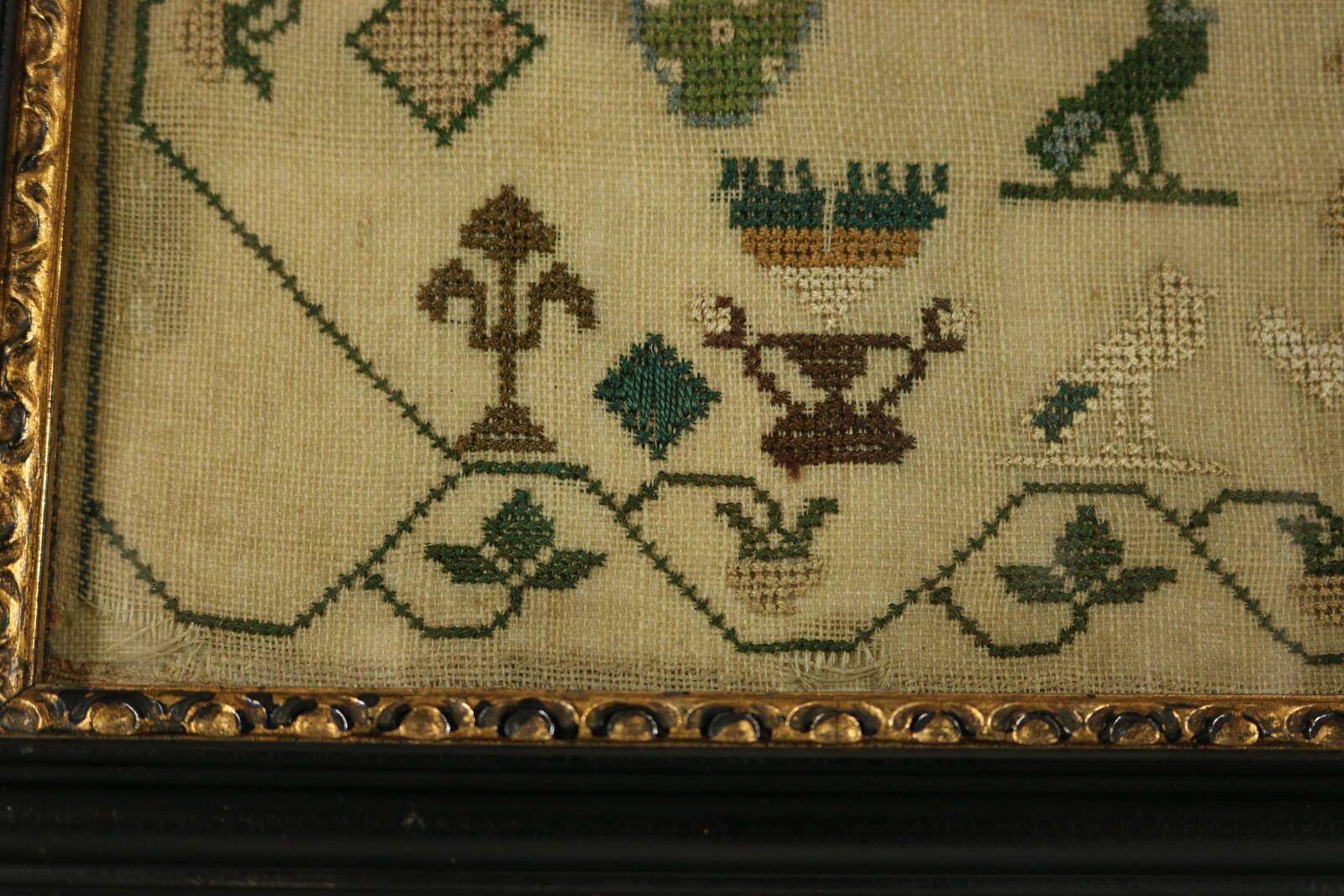 Regency Sampler, 1820, by Mary Bishop 9