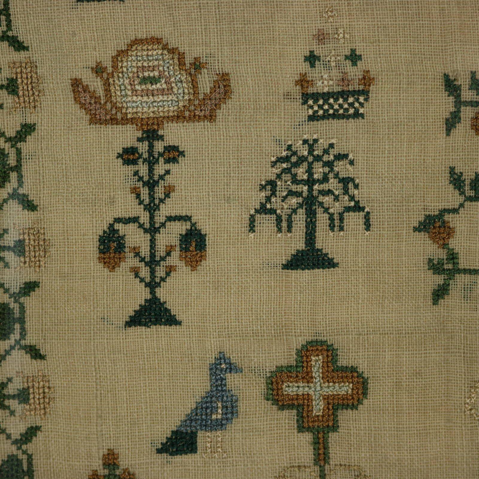 Regency Sampler, 1825, by Mary Parry For Sale 5