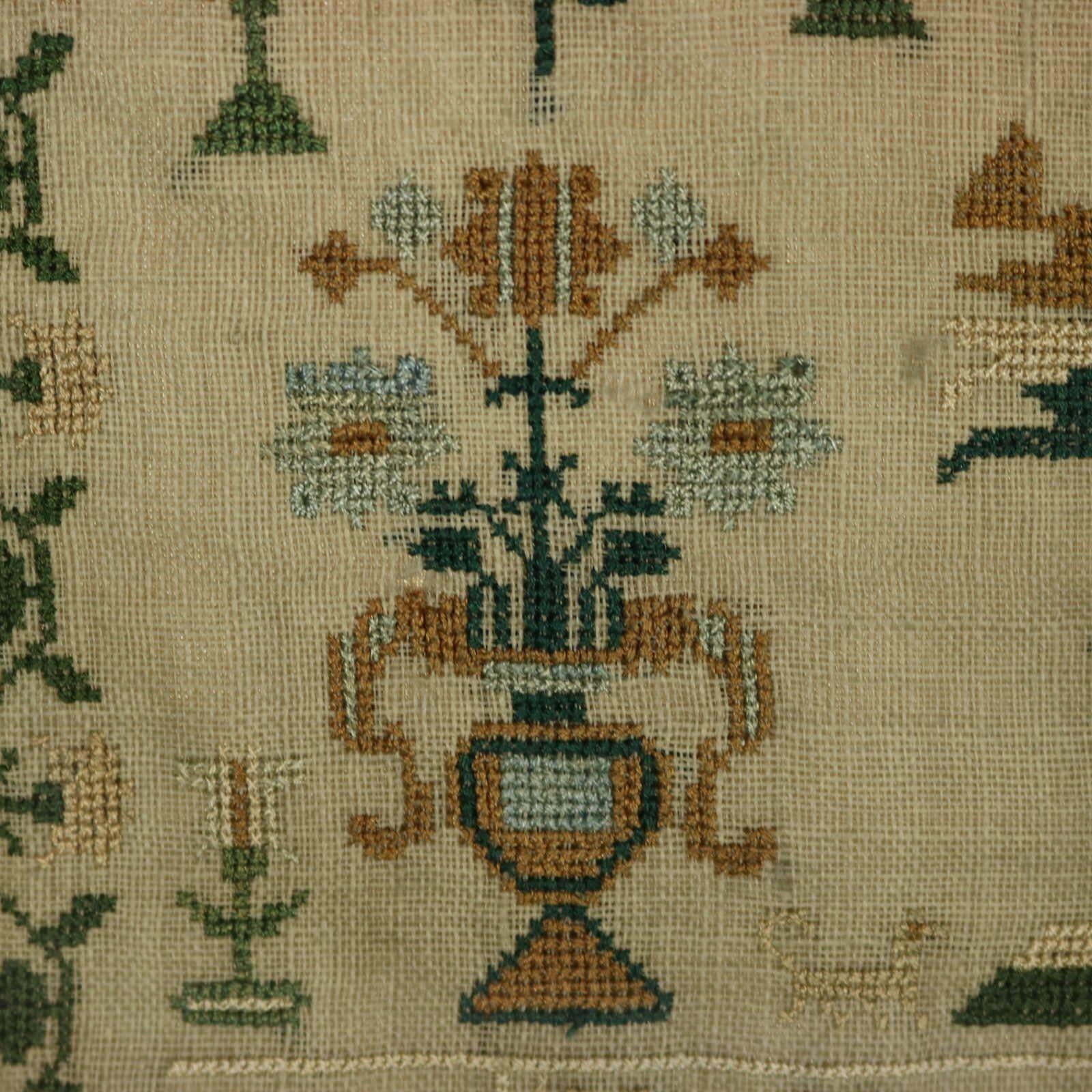 Regency Sampler, 1825, by Mary Parry For Sale 6