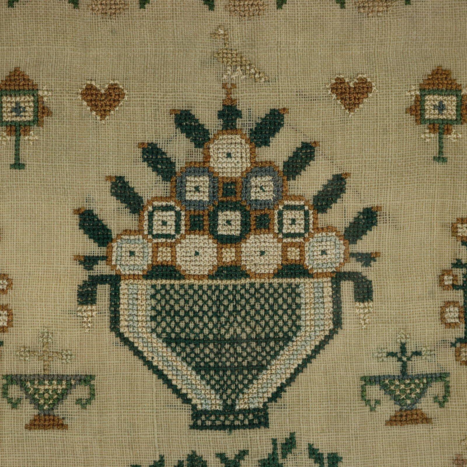 Regency Sampler, 1825, by Mary Parry For Sale 2