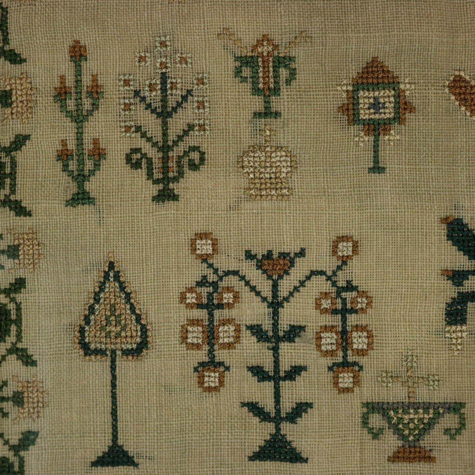 Regency Sampler, 1825, by Mary Parry For Sale 3