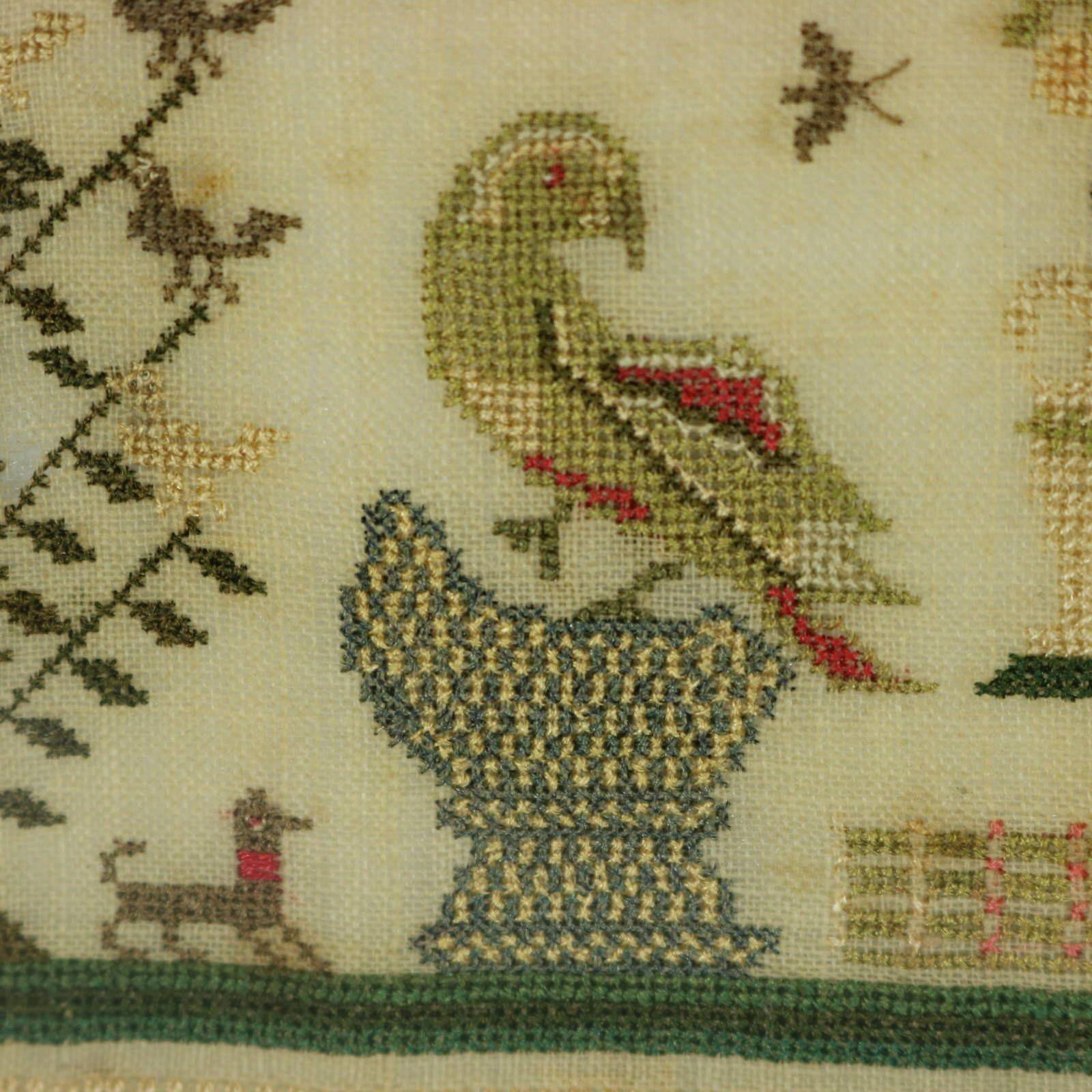 Regency Sampler, 1827, by Mary Ann Ragen For Sale 5