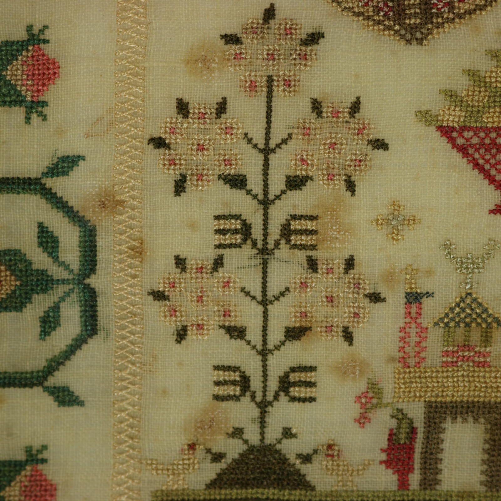 Regency Sampler, 1827, by Mary Ann Ragen For Sale 6