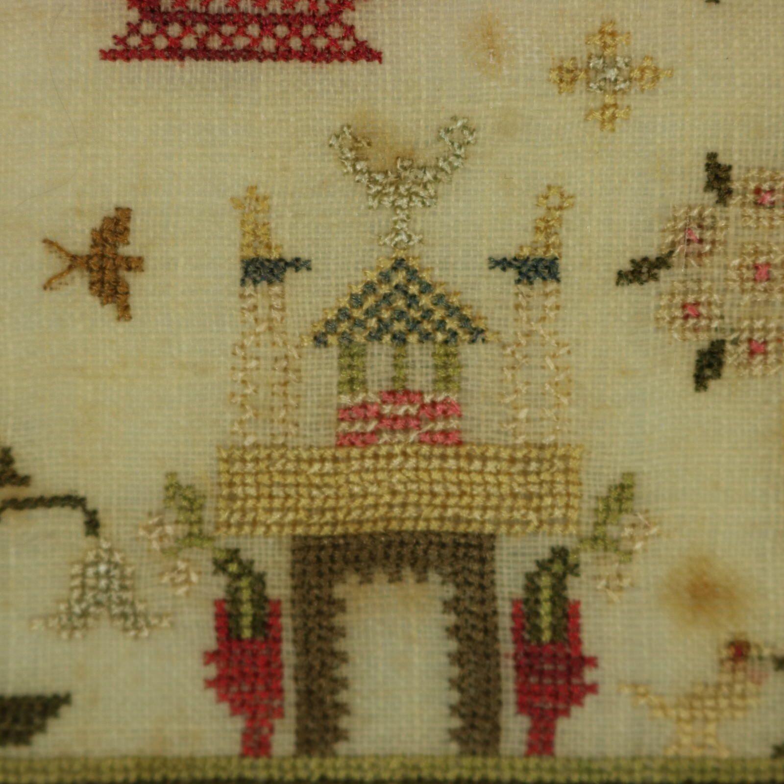 Regency Sampler, 1827, by Mary Ann Ragen For Sale 7