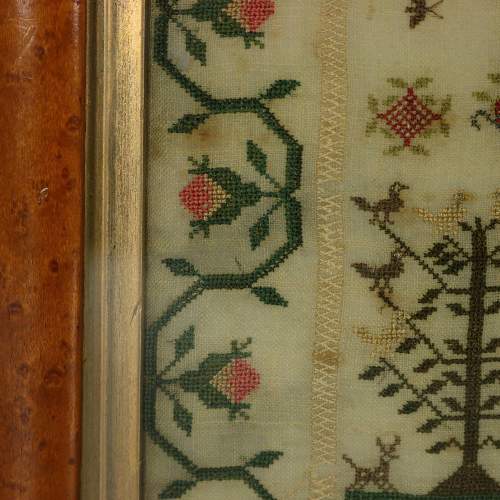 Regency Sampler, 1827, by Mary Ann Ragen For Sale 13