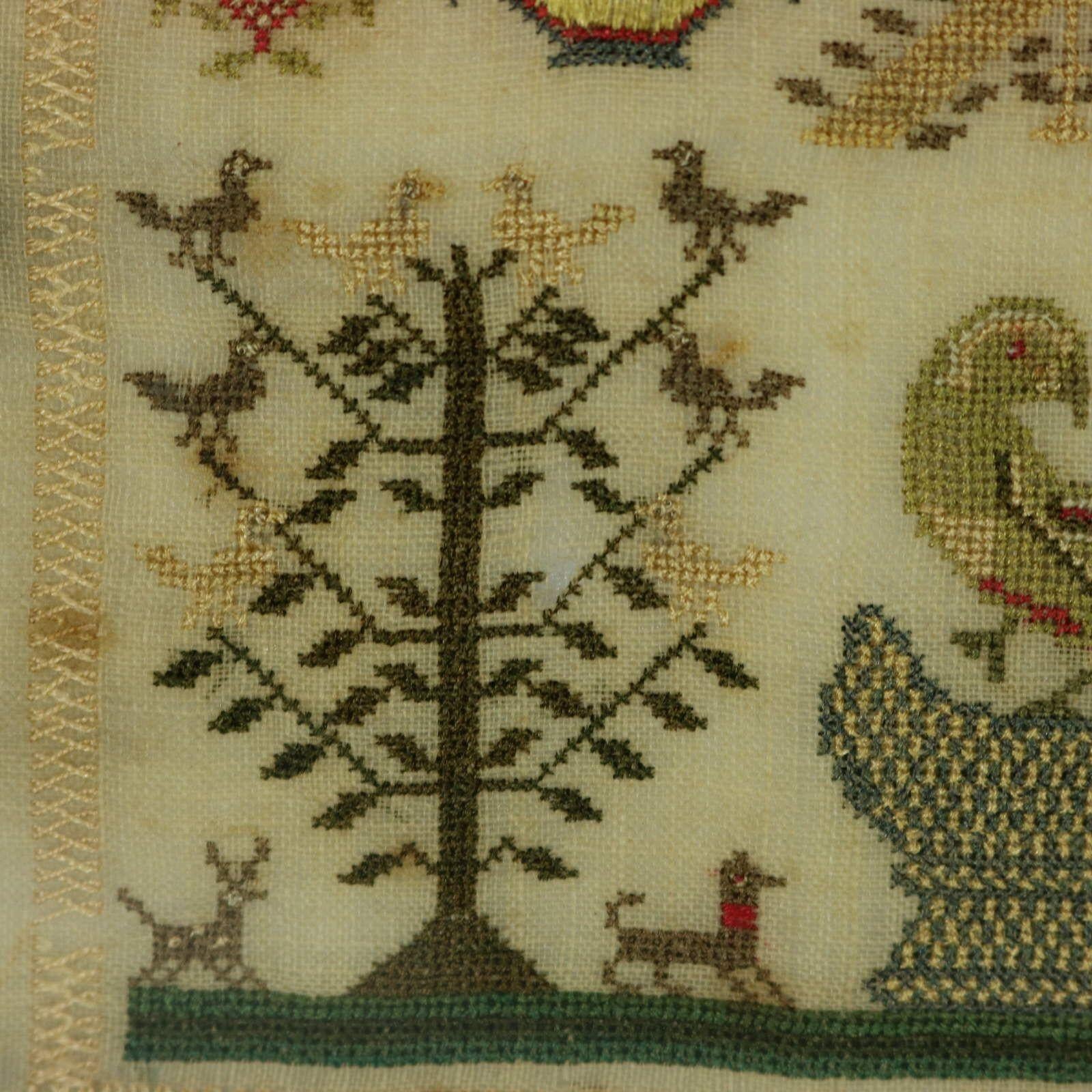 Regency Sampler, 1827, by Mary Ann Ragen For Sale 3