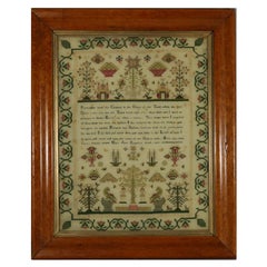 Used Regency Sampler, 1827, by Mary Ann Ragen