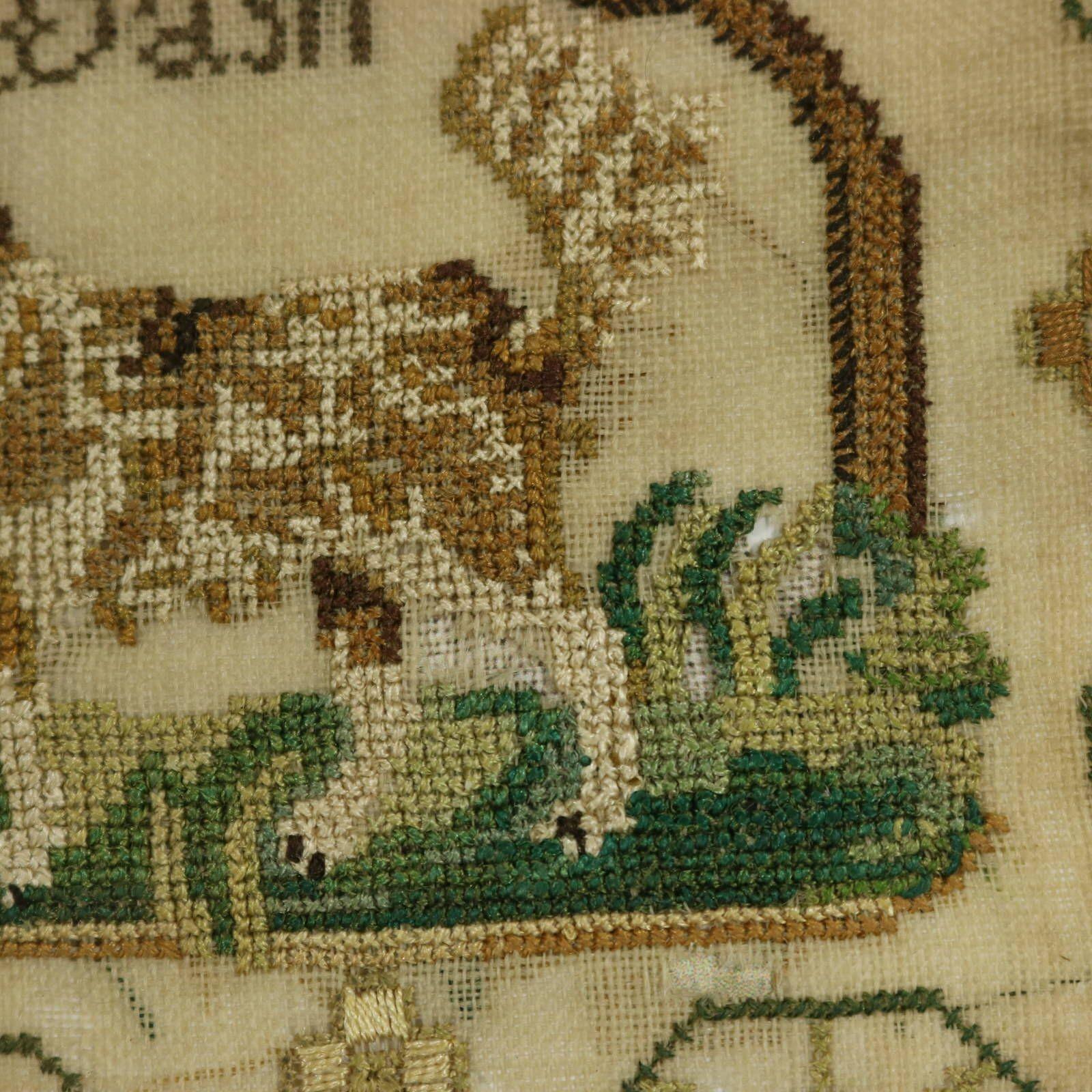 Regency Sampler, c.1820, by Phebe Wallington 12