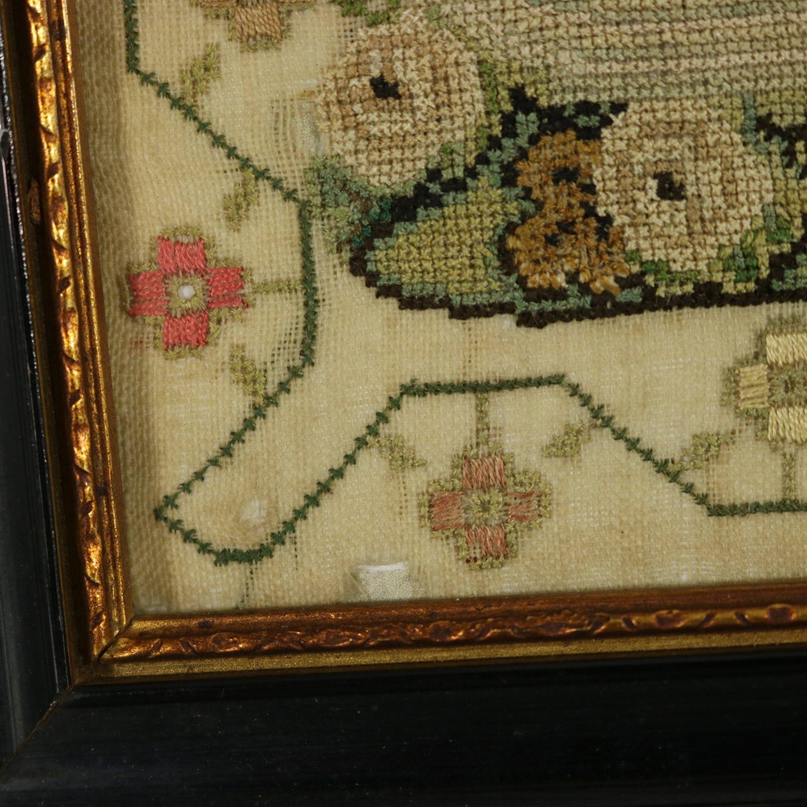 Regency Sampler, c.1820, by Phebe Wallington 14