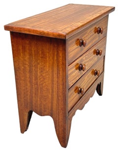 Regency Satinwood Miniature Chest