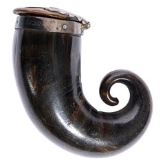 Regency Scottish Horn Mull Snuff Box