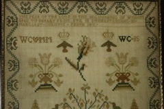 Regency Scottish Sampler, 1812, by Margaret Christie