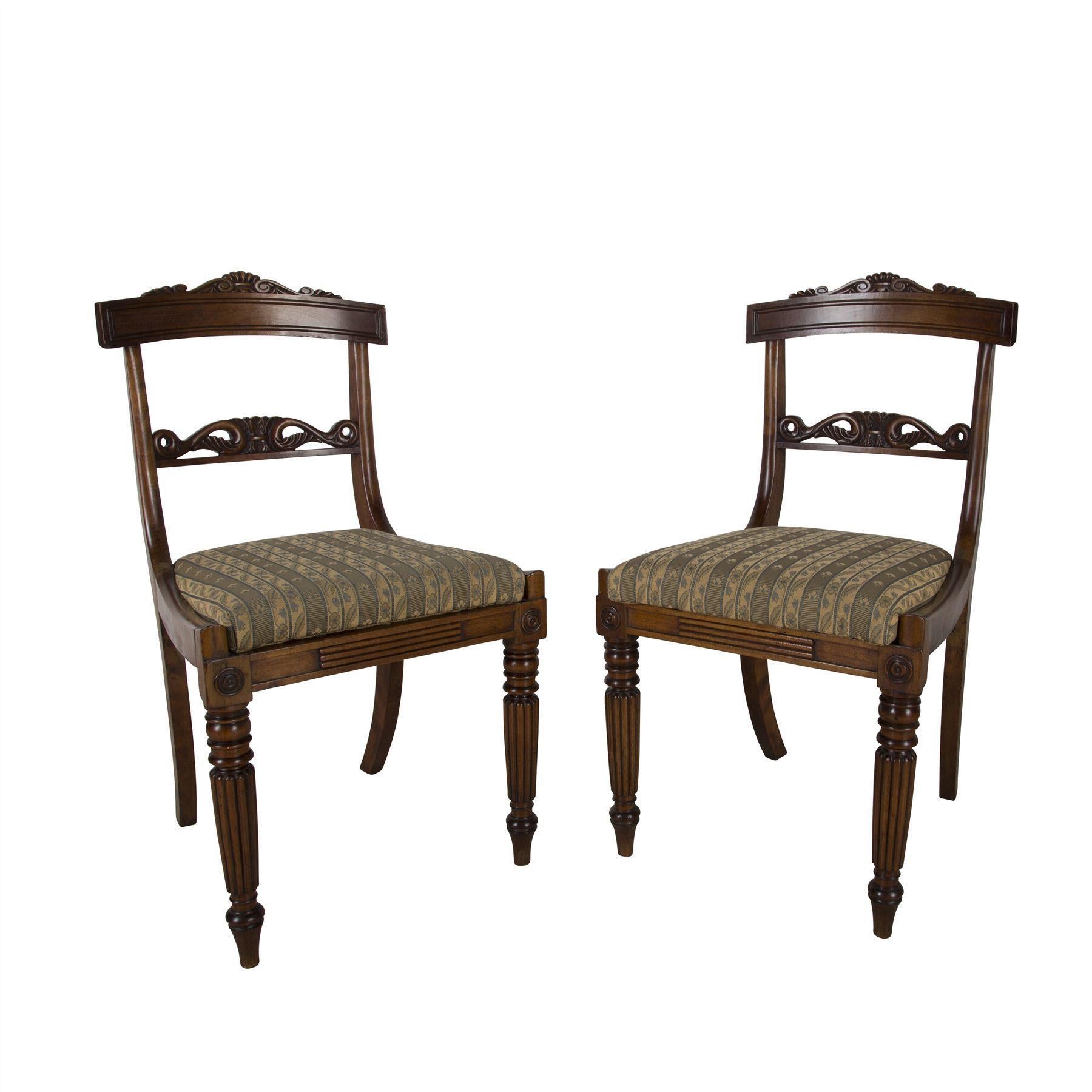 Regency Set of Six Dining Chairs 1