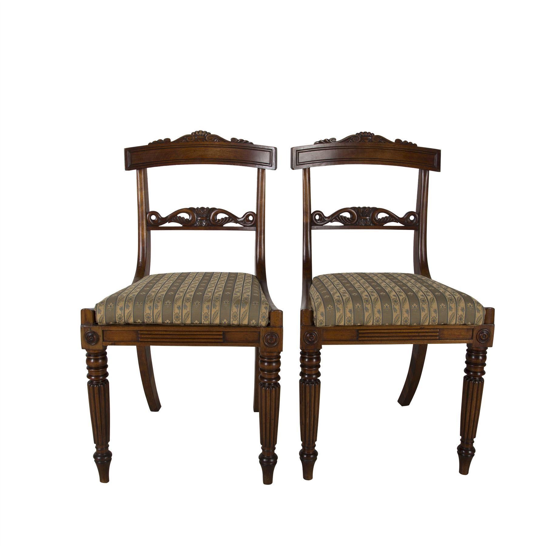 Regency Set of Six Dining Chairs 2