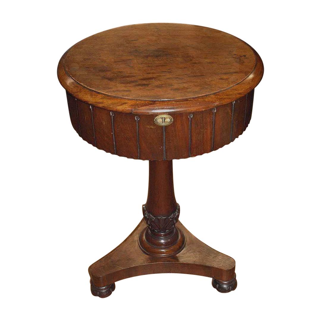 Regency Sewing Table For Sale