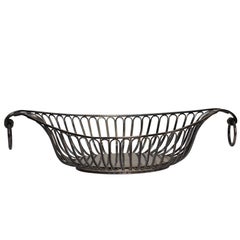 Regency Sheffield Silver Plate Bread Basket, England, circa 1820