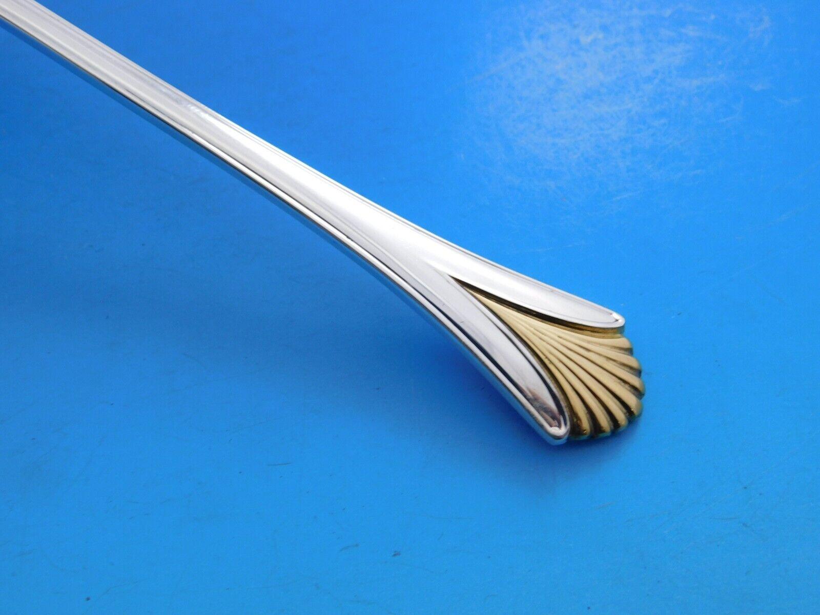 Mid-Century Modern Service de table Regency Shell Golden par Lunt en argent sterling pour 8 personnes 38 pièces en vente