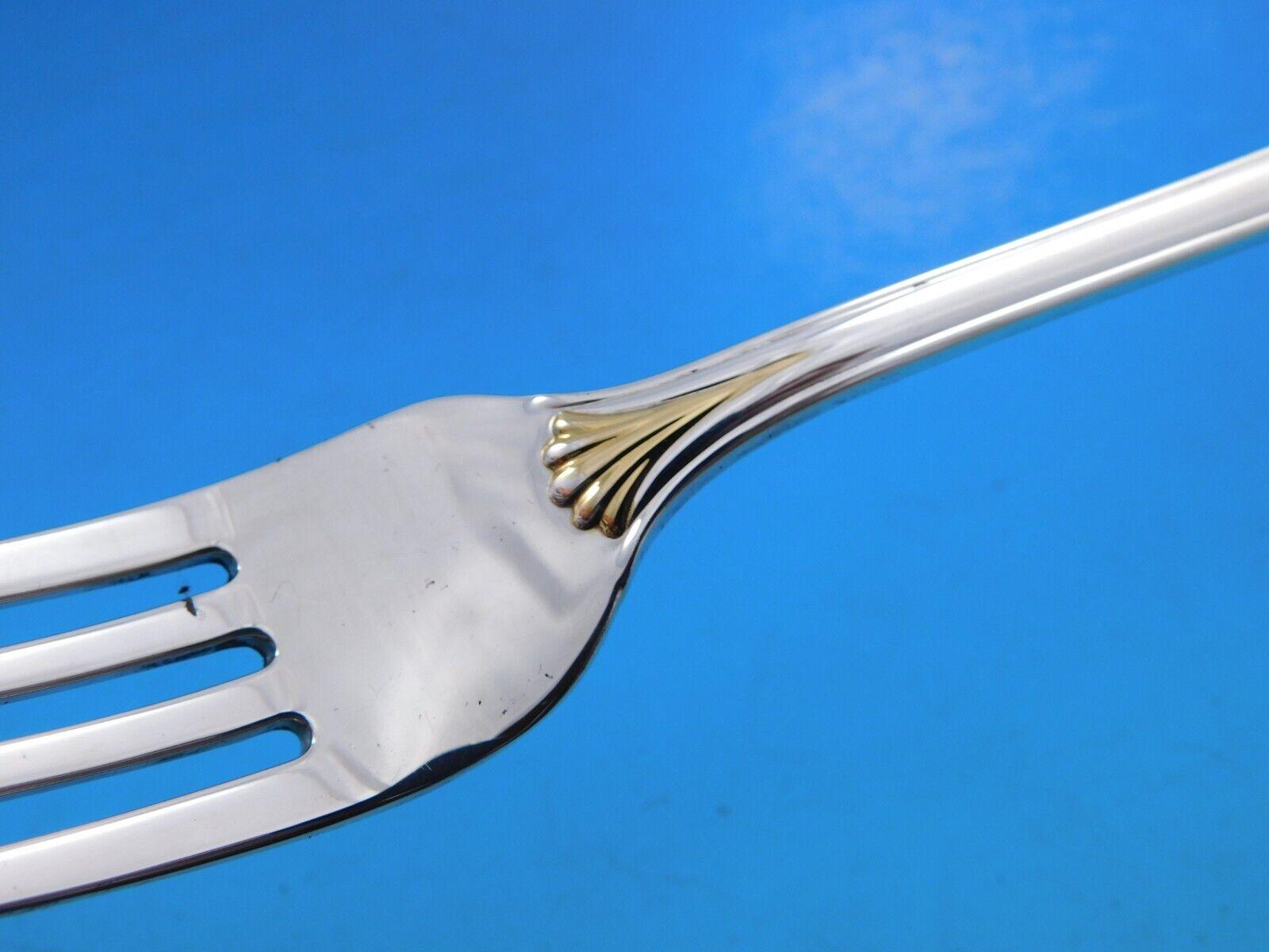 Service de table Regency Shell Golden par Lunt en argent sterling pour 8 personnes 38 pièces Excellent état - En vente à Big Bend, WI