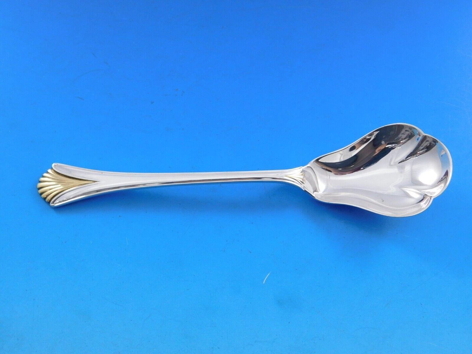 Service de table Regency Shell Golden par Lunt en argent sterling pour 8 personnes 38 pièces en vente 2