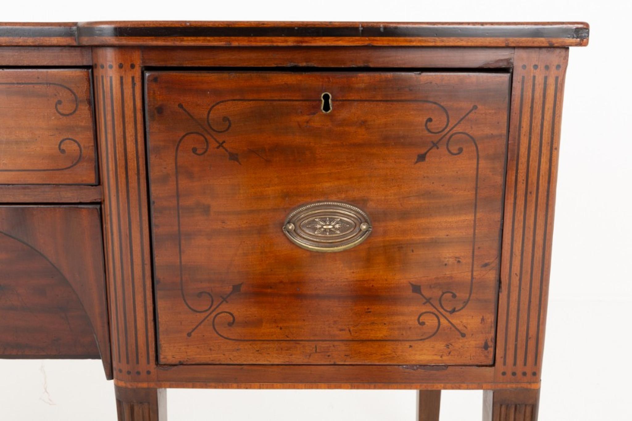 Regency Sideboard Mahogany Antique Server Buffet For Sale 3