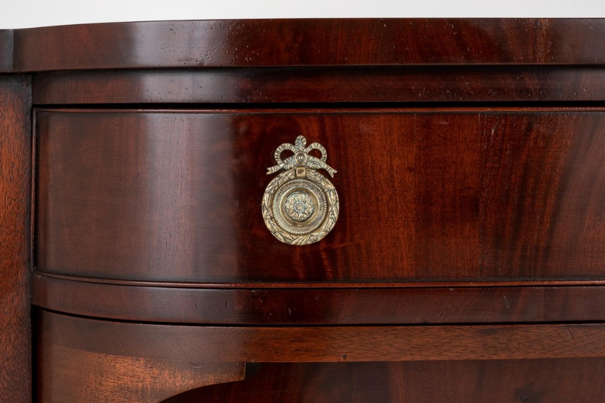 Regency Sideboard Mahogany Server Buffet 19th C For Sale 1