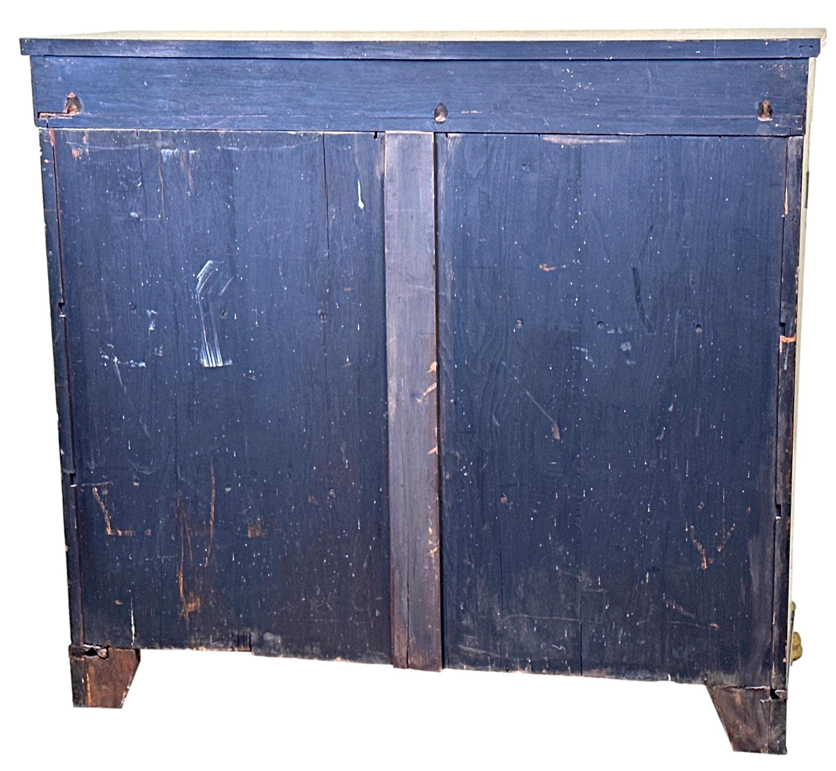 Regency Simulated Rosewood Side Cabinet For Sale 2