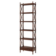 Libreria Etagere a sei piani Regency