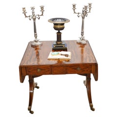 Regency Sofa Table Mahogany Antique Furniture
