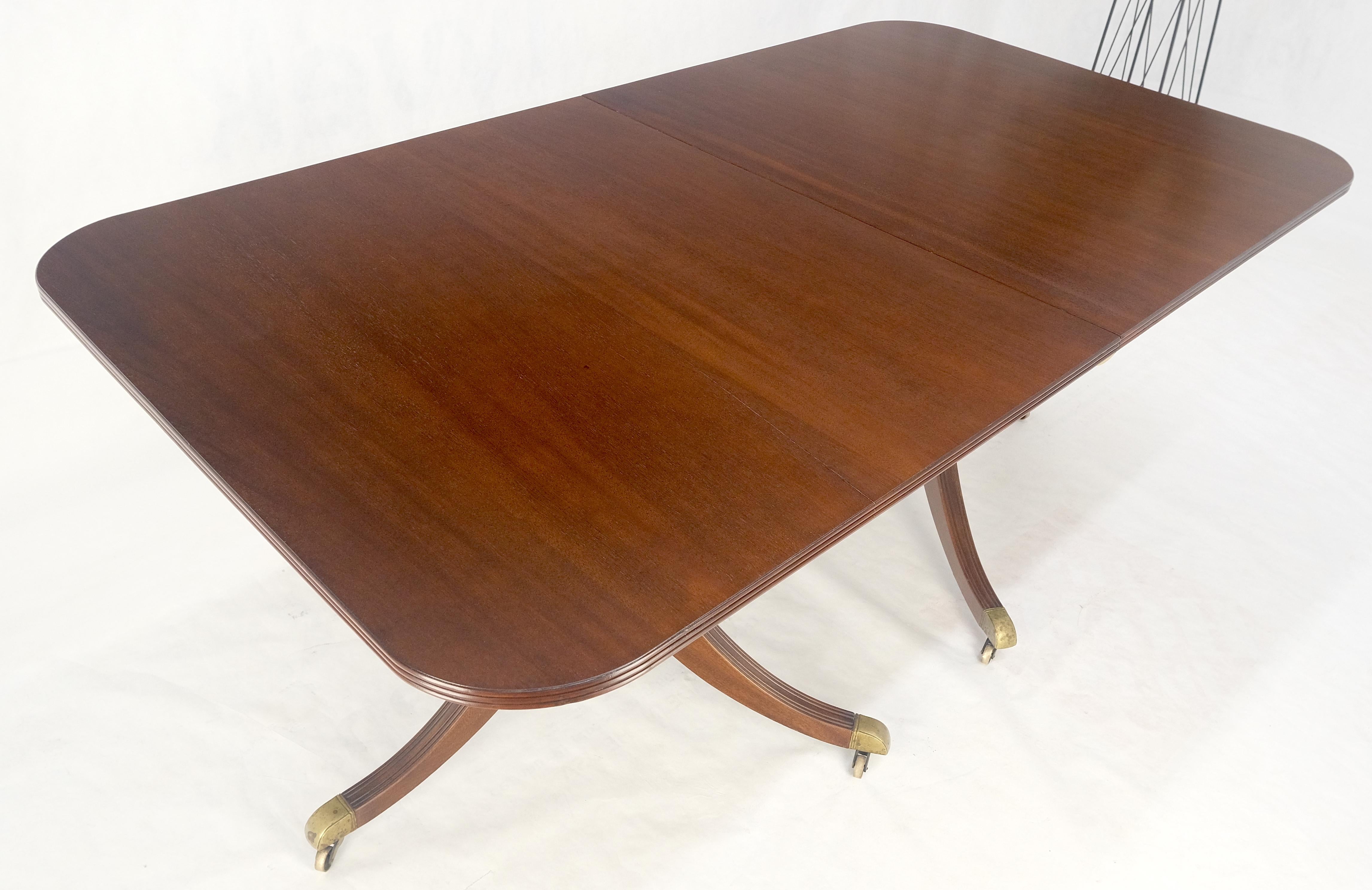 Regency Solid Mahogany Double Pedestal 1x17