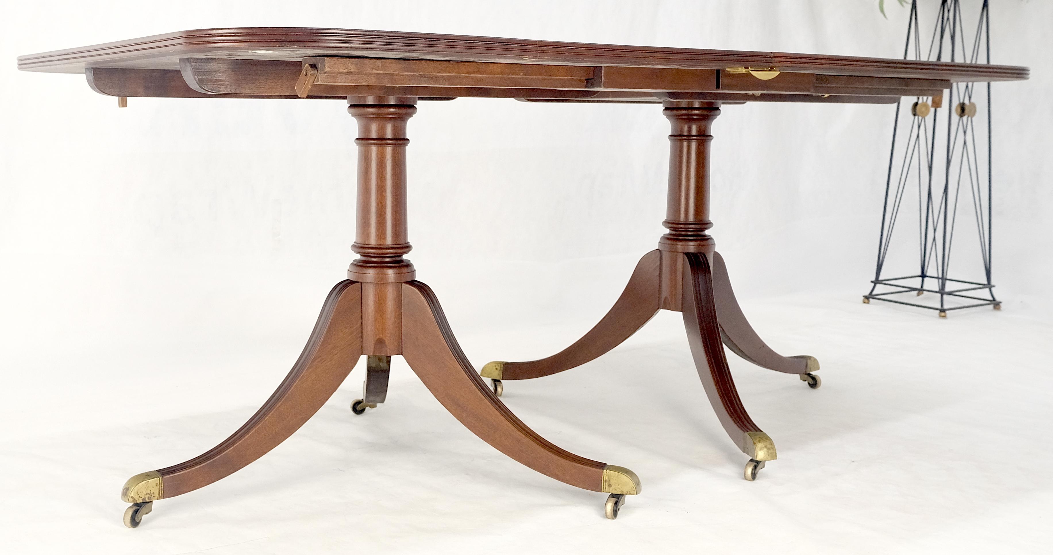 Regency Solid Mahogany Double Pedestal 1x17