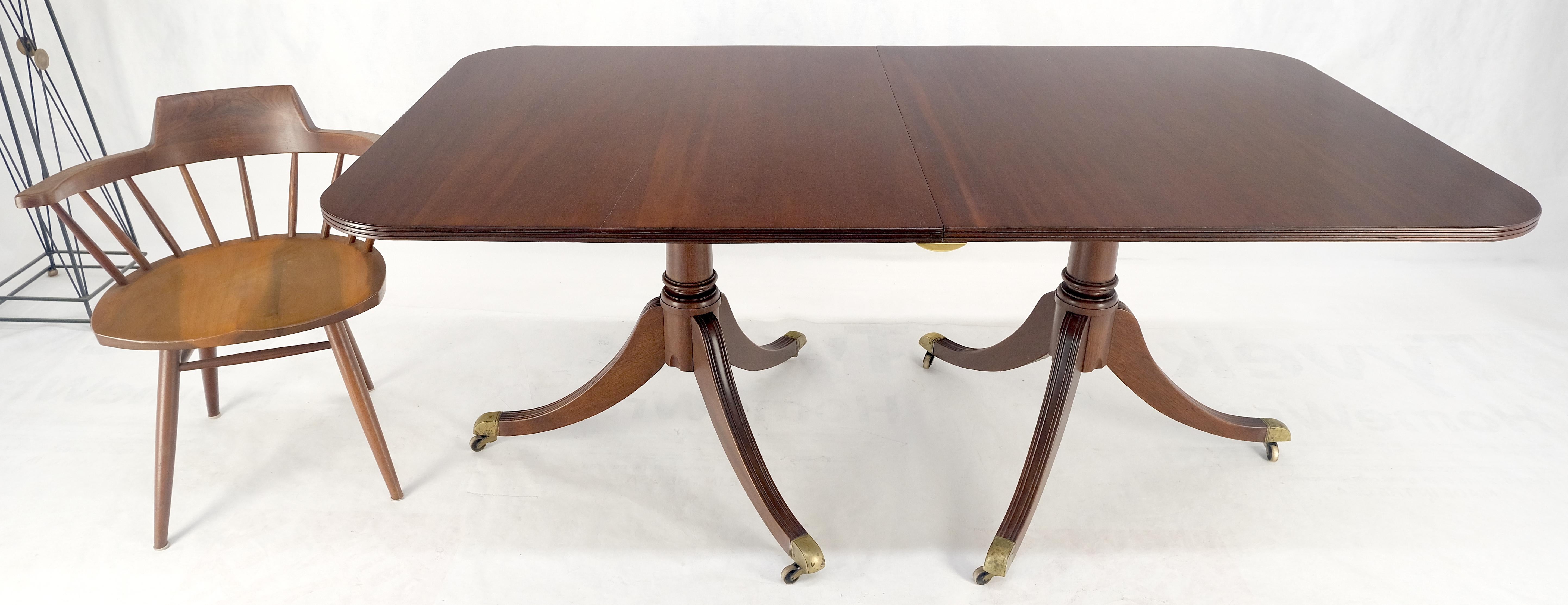Regency Solid Mahogany Double Pedestal 1x17