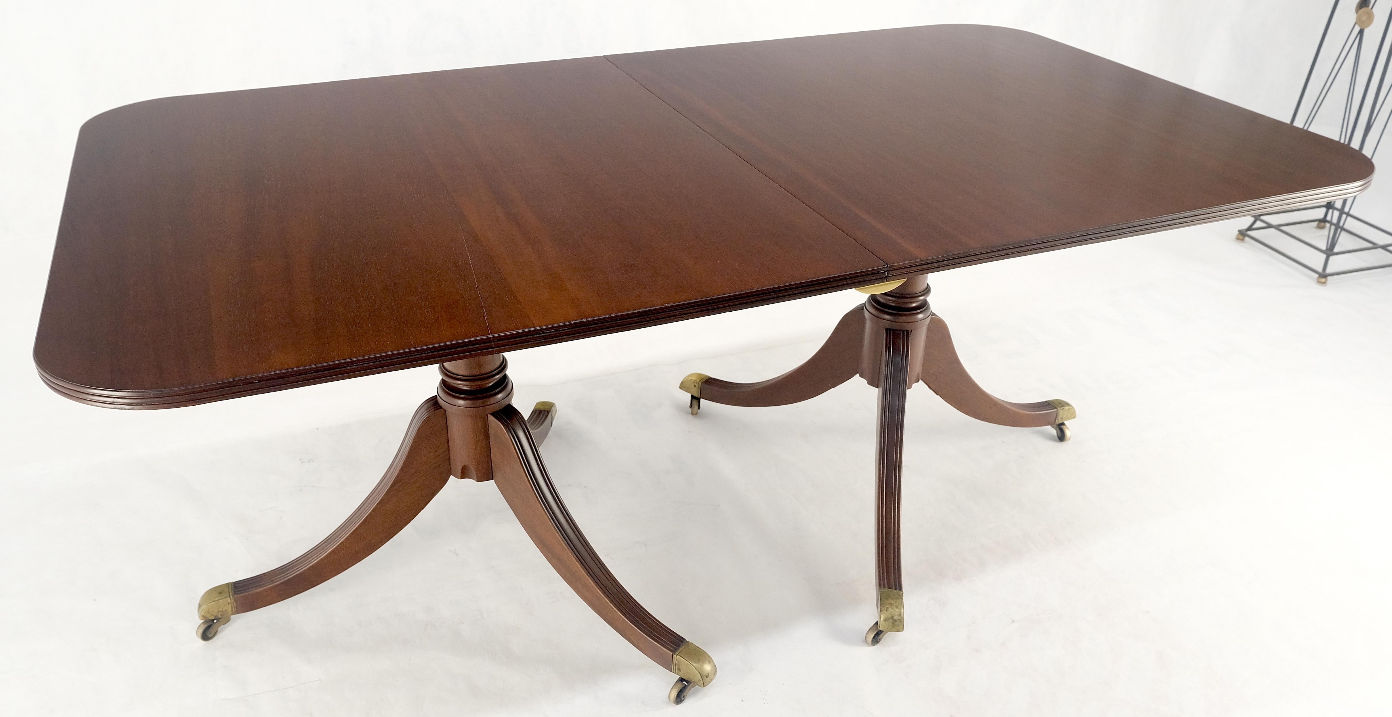 Regency Solid Mahogany Double Pedestal 1x17