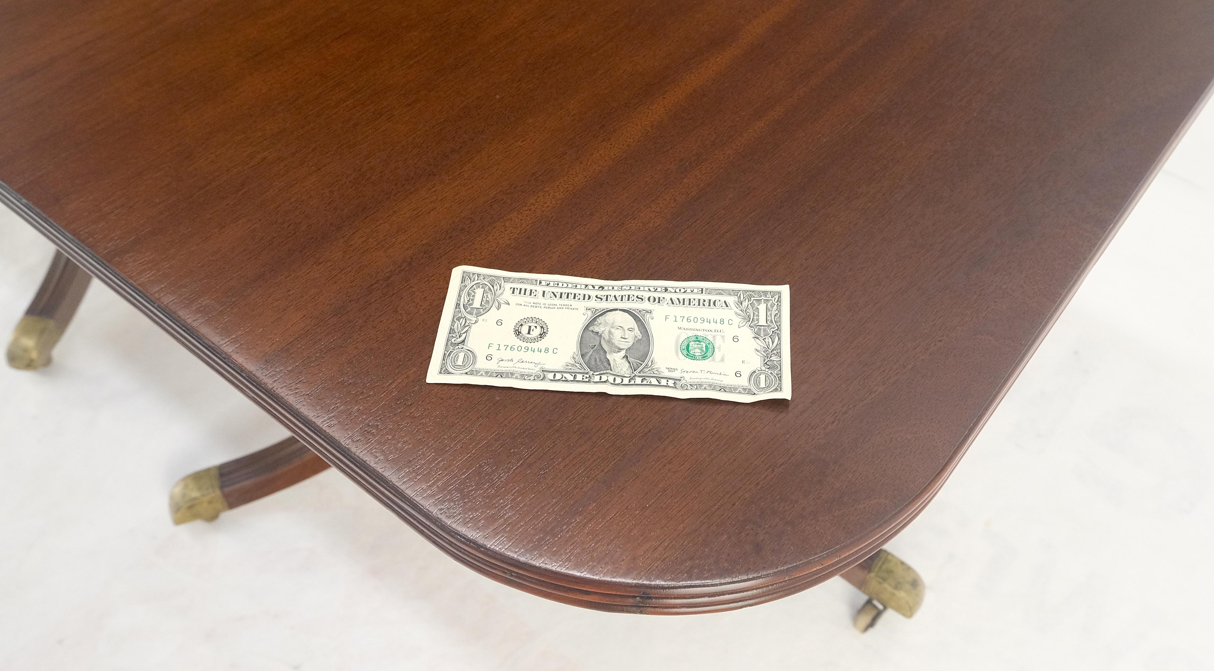 Regency Solid Mahogany Double Pedestal 1x17