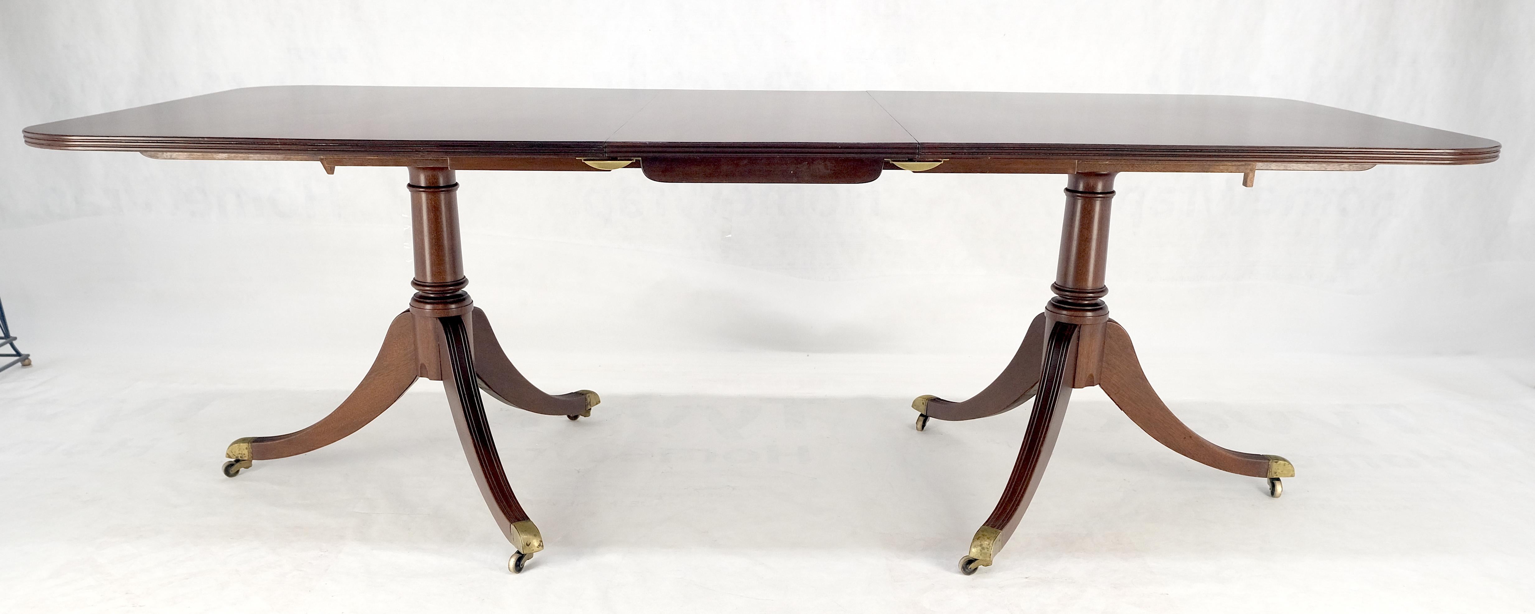 Regency Solid Mahogany Double Pedestal 1x17
