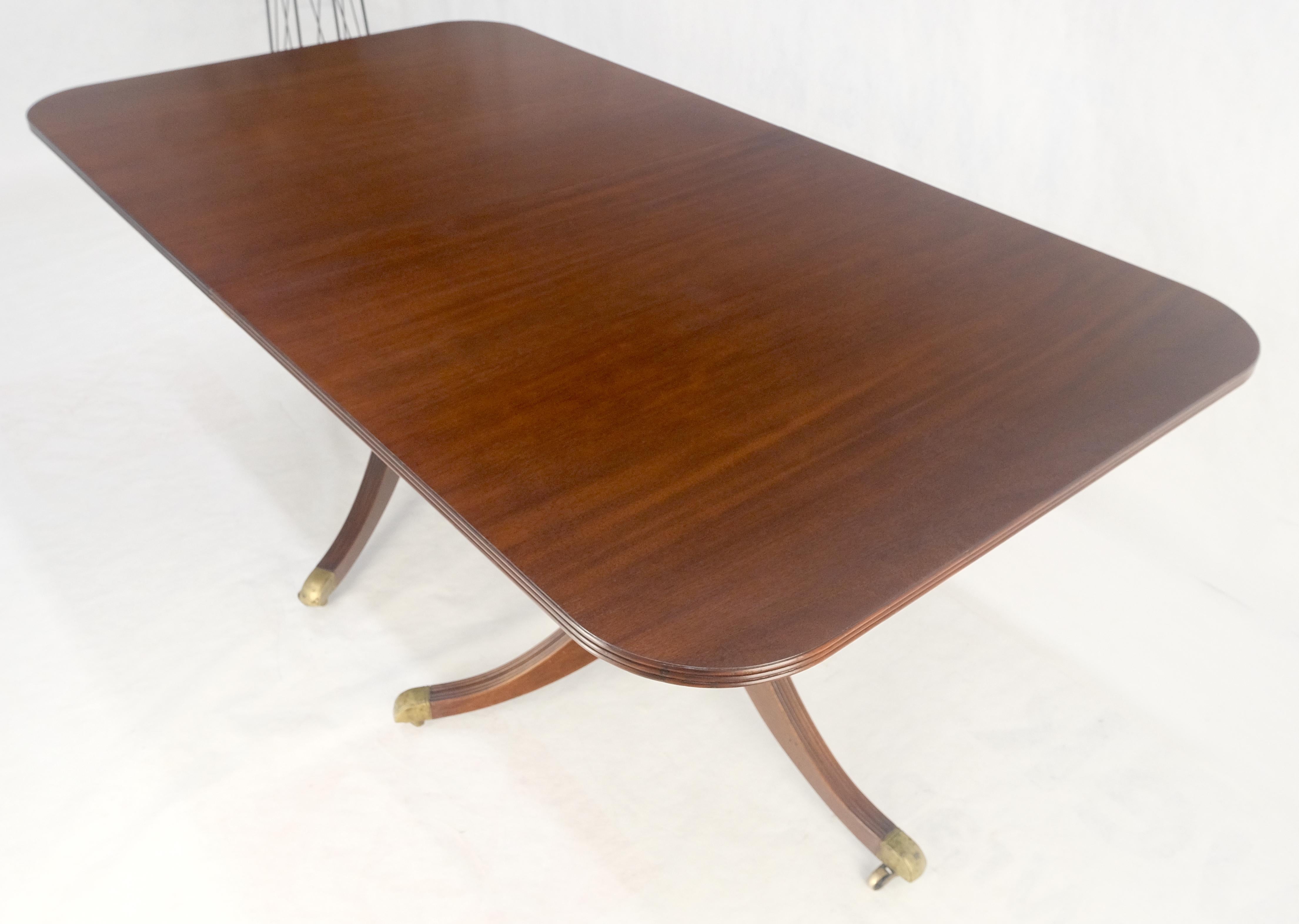 Regency Solid Mahogany Double Pedestal 1x17