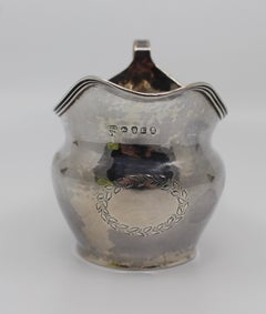Regency Solid Silver Cream Jug London, 1805