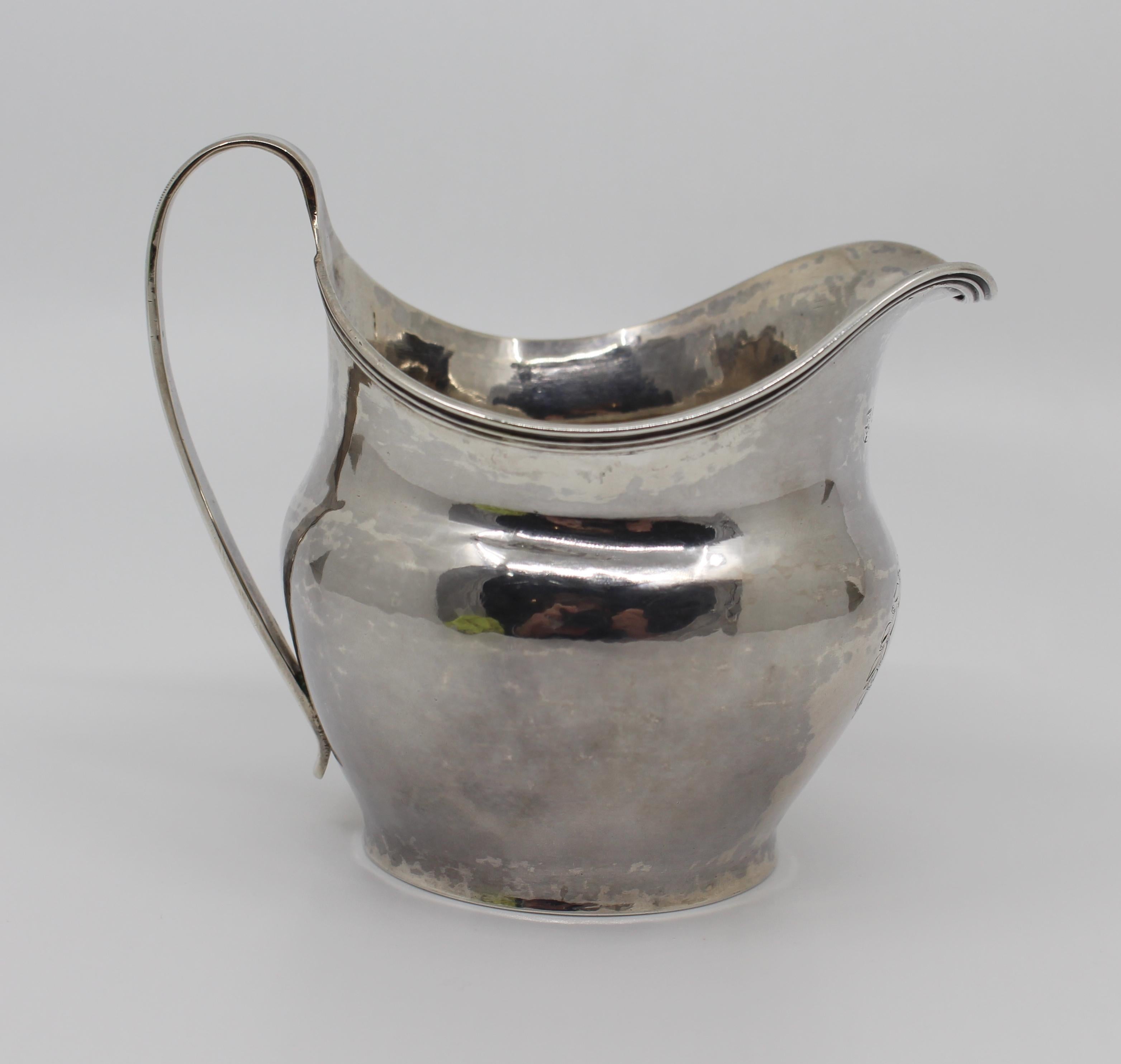 Regency Solid Silver Cream Jug London, 1805 In Good Condition In Worcester, Worcestershire